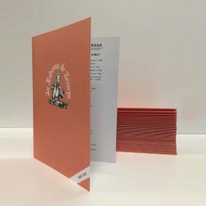 Pequeño formato 12 Cartas de restaurante