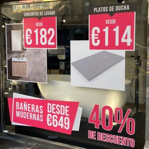 Vinilo por dentro del cristal